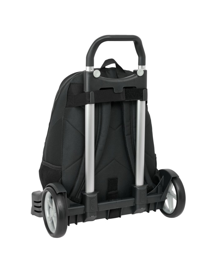 Trolley per la Scuola Munich Topo Nero 32 x 44 x 16 cm