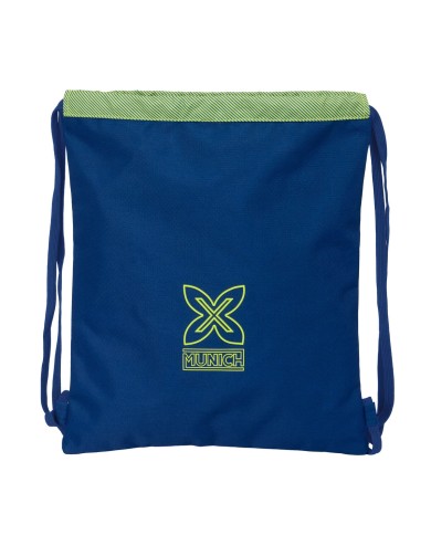 Zainetto con Cordini Munich North Blu Marino 35 x 40 x 1 cm