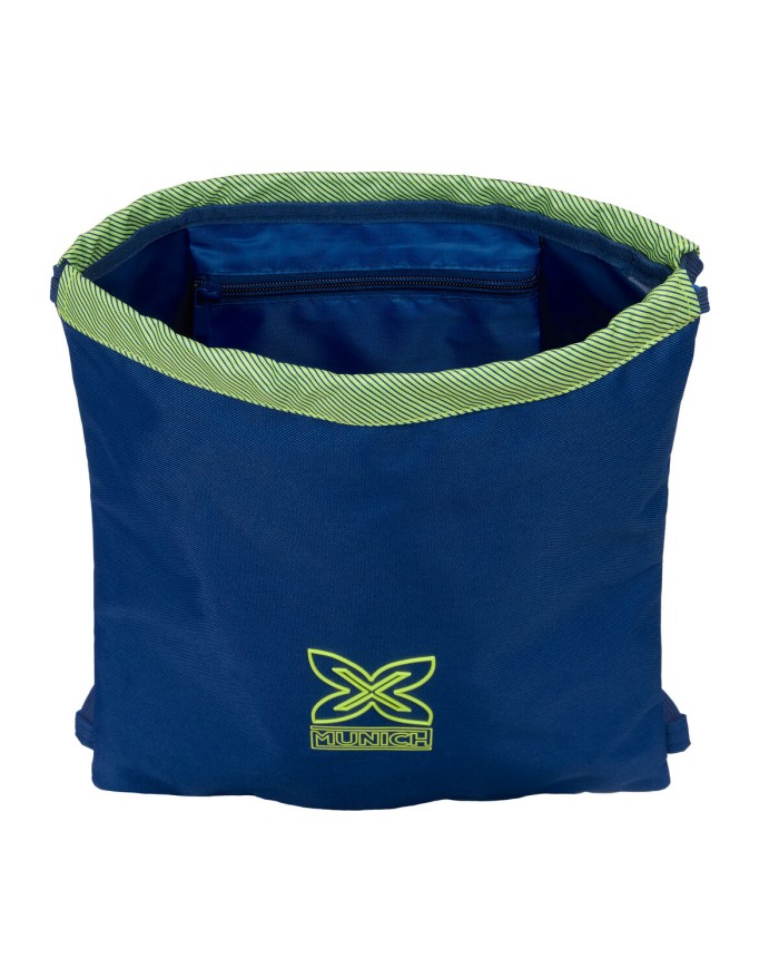 Zainetto con Cordini Munich North Blu Marino 35 x 40 x 1 cm