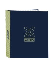 Raccoglitore ad anelli Munich North Blu Marino 27 x 32 x 3.5 cm