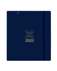 Raccoglitore ad anelli Munich North Blu Marino 27 x 32 x 3.5 cm