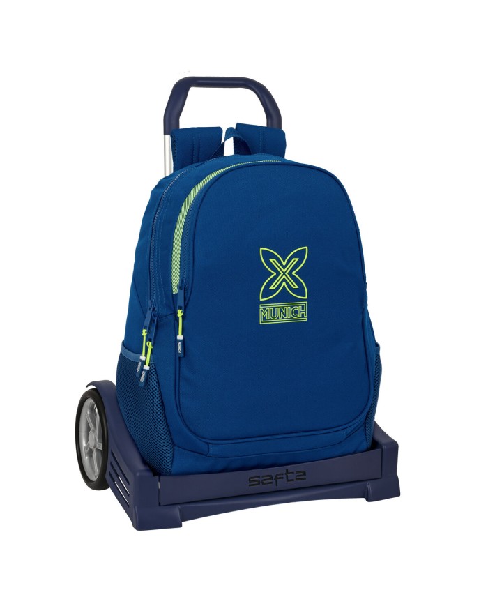 Trolley per la Scuola Munich North Blu Marino 32 x 44 x 16 cm