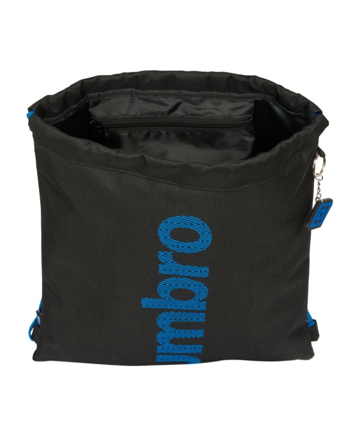 Zainetto con Cordini Kelme Jet black Nero 35 x 40 x 1 cm