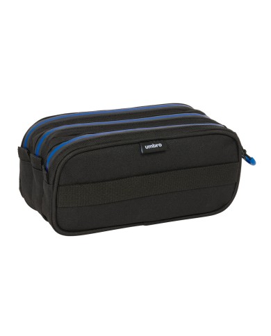 Portaoggetti Triplo Kelme Jet black Nero 21,5 x 10 x 8 cm Portaoggetti Triplo Kelme Jet black Nero 21,5 x 10 x 8 cm