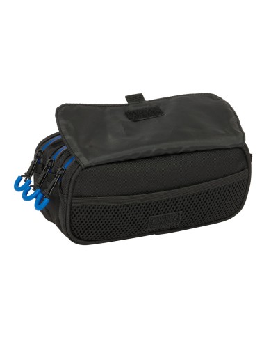 Portaoggetti Triplo Kelme Jet black Nero 21,5 x 10 x 8 cm Portaoggetti Triplo Kelme Jet black Nero 21,5 x 10 x 8 cm