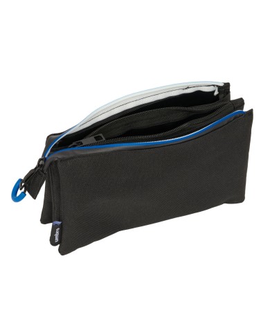 Portaoggetti Triplo Kelme Jet black Nero 22 x 12 x 3 cm Portaoggetti Triplo Kelme Jet black Nero 22 x 12 x 3 cm