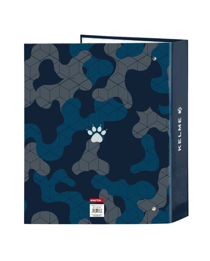 Raccoglitore ad anelli Kelme Epic Blu Marino A4 27 x 33 x 6 cm Raccoglitore ad anelli Kelme Epic Blu Marino A4 27 x 33 x 6 cm