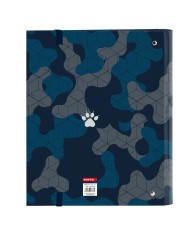 Raccoglitore ad anelli Kelme Epic Blu Marino 27 x 32 x 3.5 cm