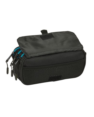 Portaoggetti Triplo Kelme Iron Nero 21,5 x 10 x 8 cm Portaoggetti Triplo Kelme Iron Nero 21,5 x 10 x 8 cm