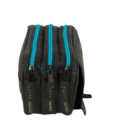 Portaoggetti Triplo Kelme Iron Nero 21,5 x 10 x 8 cm Portaoggetti Triplo Kelme Iron Nero 21,5 x 10 x 8 cm