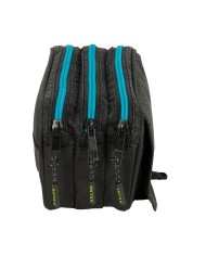 Portaoggetti Triplo Kelme Iron Nero 21,5 x 10 x 8 cm Portaoggetti Triplo Kelme Iron Nero 21,5 x 10 x 8 cm