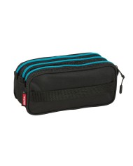 Portaoggetti Triplo Kelme Iron Nero 21,5 x 10 x 8 cm Portaoggetti Triplo Kelme Iron Nero 21,5 x 10 x 8 cm