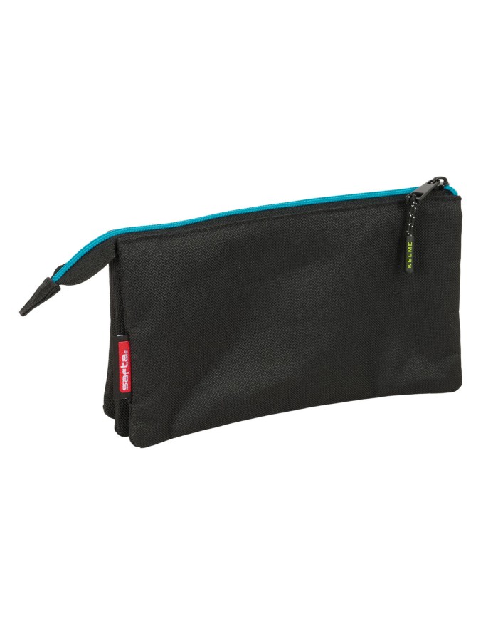 Portaoggetti Triplo Kelme Iron Nero 22 x 12 x 3 cm Portaoggetti Triplo Kelme Iron Nero 22 x 12 x 3 cm