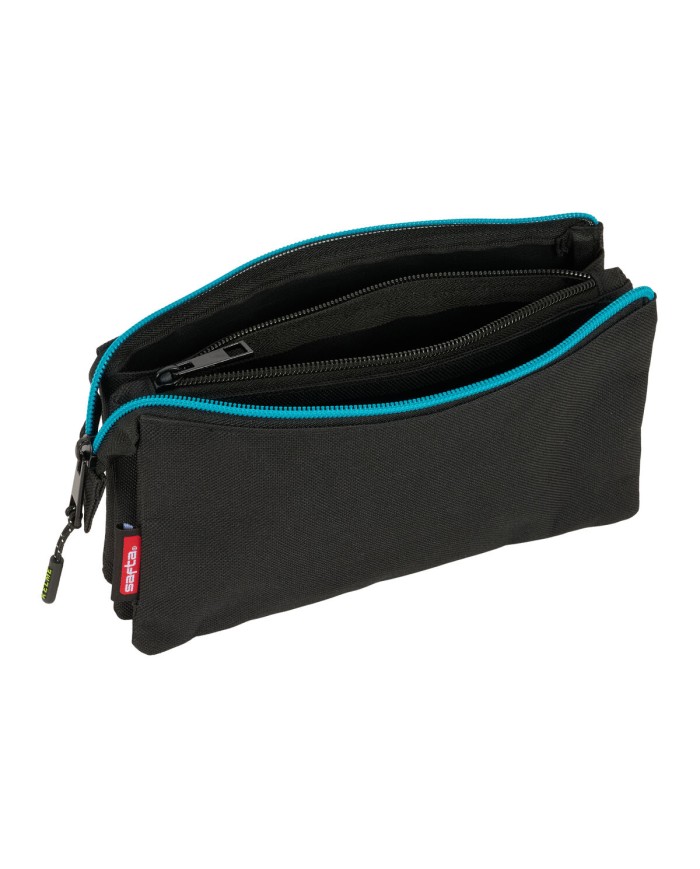 Portaoggetti Triplo Kelme Iron Nero 22 x 12 x 3 cm Portaoggetti Triplo Kelme Iron Nero 22 x 12 x 3 cm