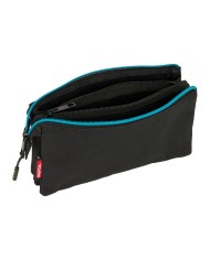 Portaoggetti Triplo Kelme Iron Nero 22 x 12 x 3 cm Portaoggetti Triplo Kelme Iron Nero 22 x 12 x 3 cm