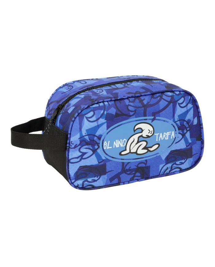 Necessaire da Viaggio El Niño Roller Azzurro Nero 26 x 15 x 12 cm