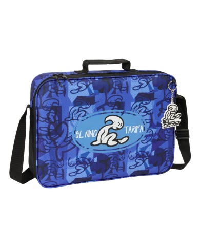 Borsa per la scuola El Niño Roller Azzurro Nero 38 x 28 x 6 cm Borsa per la scuola El Niño Roller Azzurro Nero 38 x 28 x 6 cm