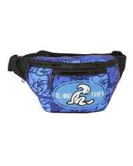 Marsupio El Niño Roller Azzurro Nero 23 x 12 x 9 cm