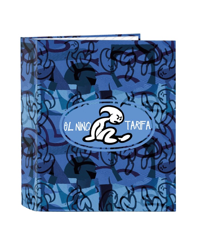 Raccoglitore ad anelli El Niño Roller Azzurro Nero A4 27 x 33 x 6 cm Raccoglitore ad anelli El Niño Roller Azzurro Nero A4 27 x 33 x 6 cm