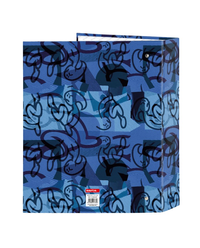 Raccoglitore ad anelli El Niño Roller Azzurro Nero A4 27 x 33 x 6 cm Raccoglitore ad anelli El Niño Roller Azzurro Nero A4 27 x 33 x 6 cm