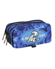 Portaoggetti Doppio El Niño Roller Azzurro Nero 21 x 8 x 6 cm Portaoggetti Doppio El Niño Roller Azzurro Nero 21 x 8 x 6 cm