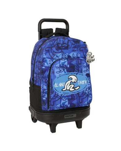 Trolley per la Scuola El Niño Roller Azzurro Nero 33 x 45 x 22 cm Trolley per la Scuola El Niño Roller Azzurro Nero 33 x 45 x 22 cm