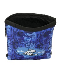 Zainetto con Cordini El Niño Roller Azzurro Nero 35 x 40 x 1 cm