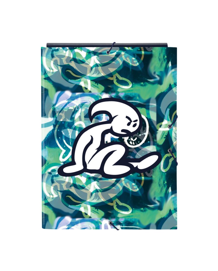 Raccoglitore ad anelli El Niño Kook Blu Marino A4 26 x 33.5 x 2.5 cm