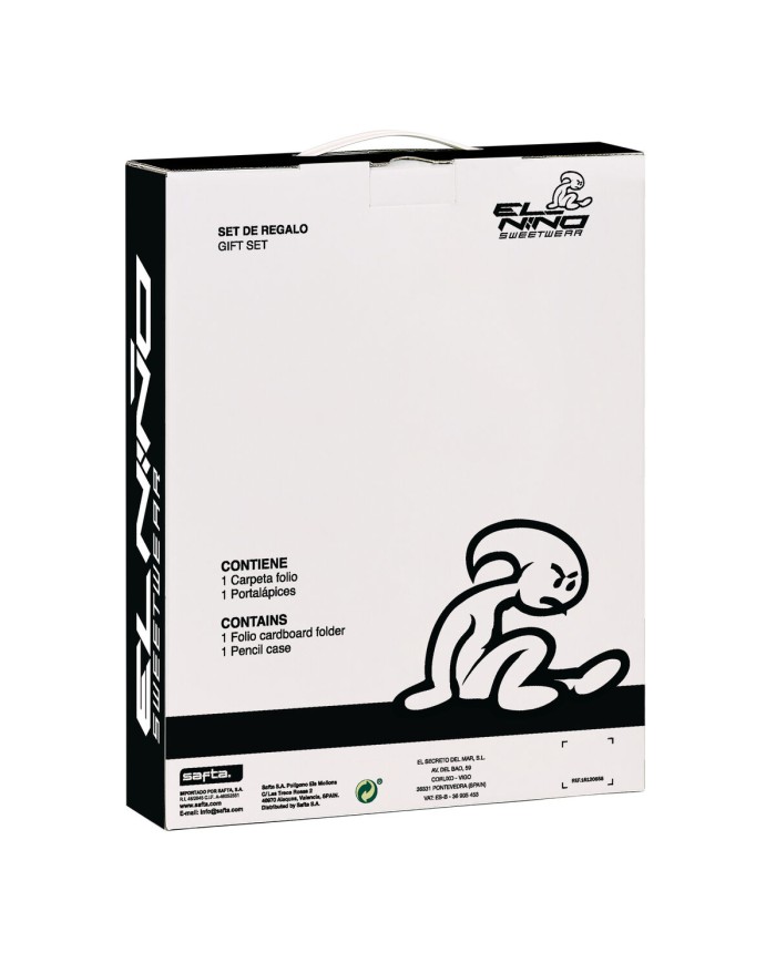 Set Regalo El Niño Kook Blu Marino 2 Pezzi Set Regalo El Niño Kook Blu Marino 2 Pezzi