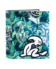 Raccoglitore ad anelli El Niño Kook Blu Marino A4 26 x 33.5 x 2.5 cm