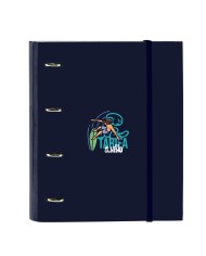 Raccoglitore ad anelli El Niño Kook Blu Marino 27 x 32 x 3.5 cm