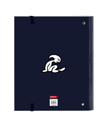 Raccoglitore ad anelli El Niño Kook Blu Marino 27 x 32 x 3.5 cm