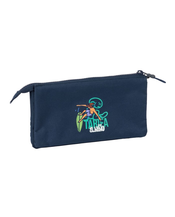 Portaoggetti Triplo El Niño Kook Blu Marino 22 x 12 x 3 cm Portaoggetti Triplo El Niño Kook Blu Marino 22 x 12 x 3 cm