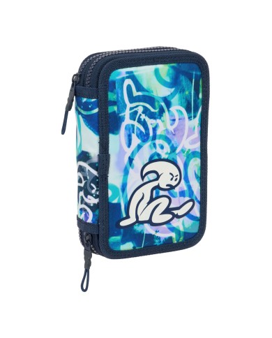 Astuccio per la Scuola con Accessori El Niño Kook Blu Marino 12,5 x 19,5 x 4 cm 29 Pezzi Astuccio per la Scuola con Accessori El Niño Kook Blu Marino 12,5 x 19,5 x 4 cm 29 Pezzi