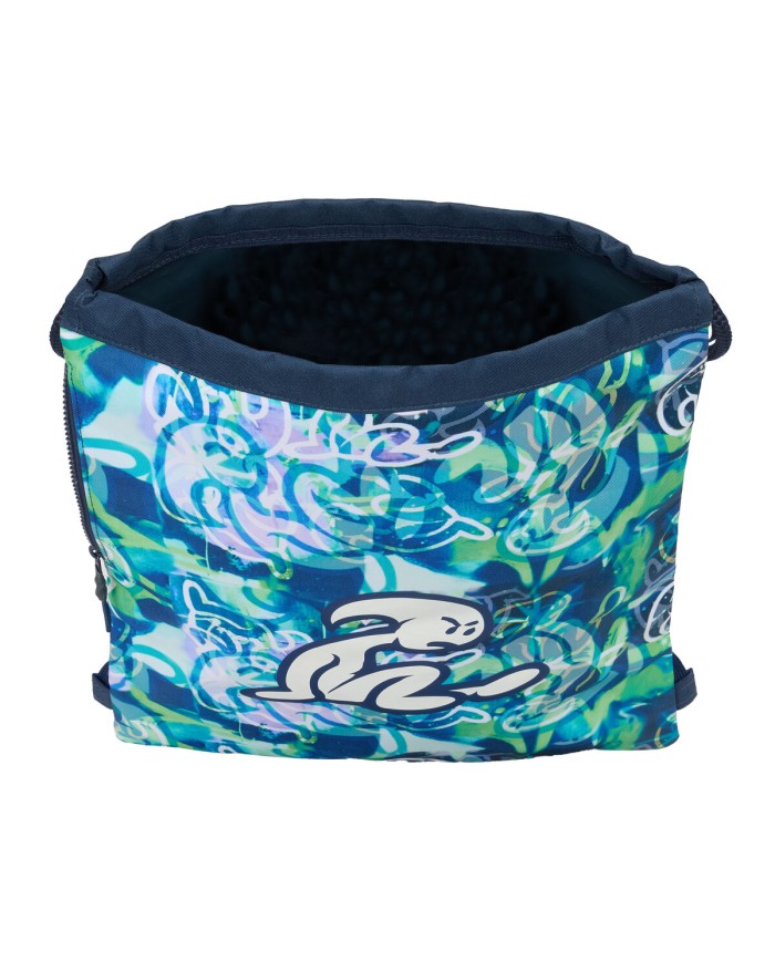 Zainetto con Cordini El Niño Kook Blu Marino 35 x 40 x 1 cm