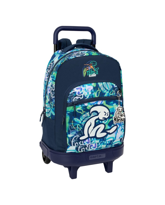 Trolley per la Scuola El Niño Kook Blu Marino 33 x 45 x 22 cm