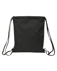 Zainetto con Cordini Kappa Dark Nero 35 x 40 x 1 cm Zainetto con Cordini Kappa Dark Nero 35 x 40 x 1 cm