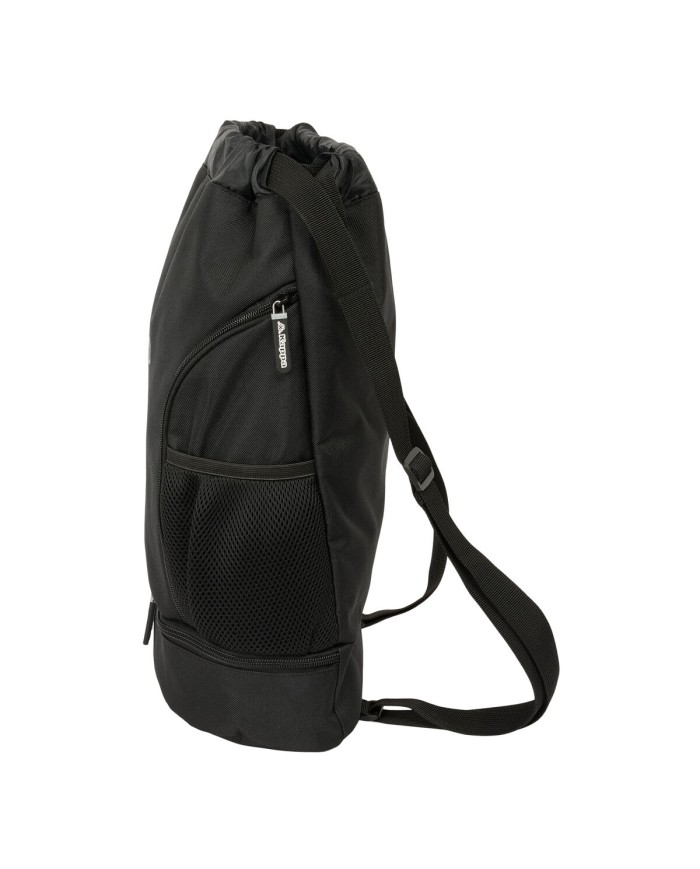 Zainetto con Cordini Kappa Dark Nero 35 x 40 x 1 cm Zainetto con Cordini Kappa Dark Nero 35 x 40 x 1 cm