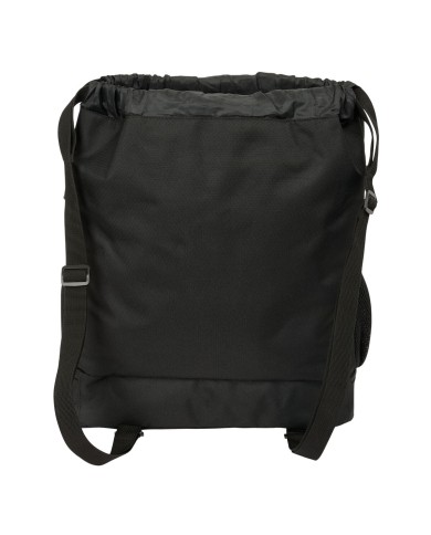 Zainetto con Cordini Kappa Dark Nero 35 x 40 x 1 cm