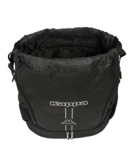 Zainetto con Cordini Kappa Dark Nero 35 x 40 x 1 cm Zainetto con Cordini Kappa Dark Nero 35 x 40 x 1 cm