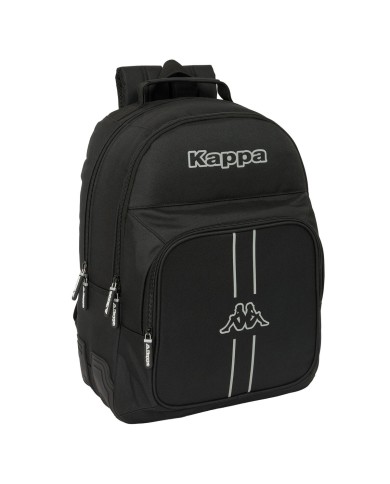 Zaino Scuola Kappa Dark Nero 32 x 42 x 15 cm