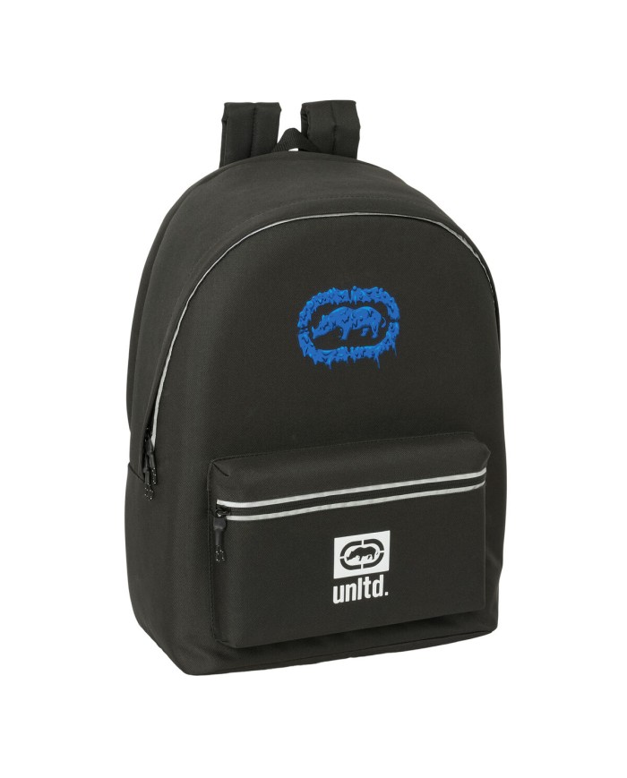 Zaino per Portatile Eckō Unltd. WORLDWIDE Nero 31 x 44 x 18 cm Zaino per Portatile Eckō Unltd. WORLDWIDE Nero 31 x 44 x 18 cm