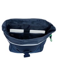 Zaino per Portatile Benetton Green Blu Marino 28 x 42 x 13 cm Zaino per Portatile Benetton Green Blu Marino 28 x 42 x 13 cm