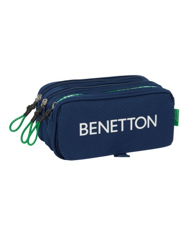 Necessaire Benetton Green Blu Marino 21,5 x 10 x 8 cm Necessaire Benetton Green Blu Marino 21,5 x 10 x 8 cm