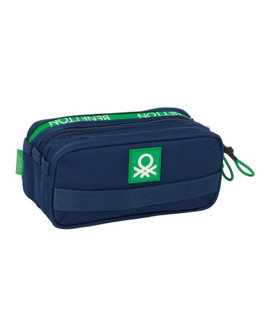 Necessaire Benetton Green Blu Marino 21,5 x 10 x 8 cm Necessaire Benetton Green Blu Marino 21,5 x 10 x 8 cm