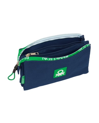 Necessaire Benetton Green Blu Marino 22 x 12 x 3 cm Necessaire Benetton Green Blu Marino 22 x 12 x 3 cm