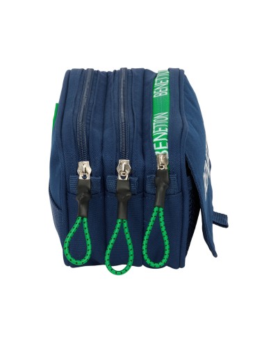 Necessaire Benetton Green Blu Marino 21,5 x 10 x 8 cm Necessaire Benetton Green Blu Marino 21,5 x 10 x 8 cm