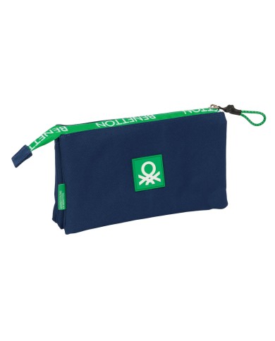 Necessaire Benetton Green Blu Marino 22 x 12 x 3 cm Necessaire Benetton Green Blu Marino 22 x 12 x 3 cm