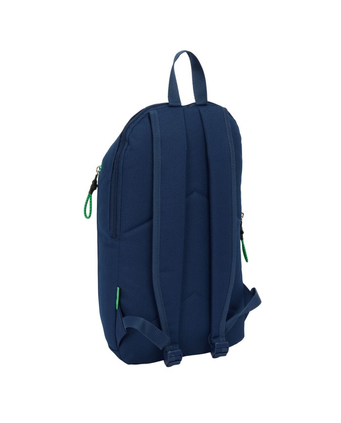 Zaino Casual Benetton Green Blu Marino 22 x 39 x 10 cm Zaino Casual Benetton Green Blu Marino 22 x 39 x 10 cm