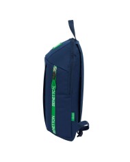 Zaino Casual Benetton Green Blu Marino 22 x 39 x 10 cm Zaino Casual Benetton Green Blu Marino 22 x 39 x 10 cm